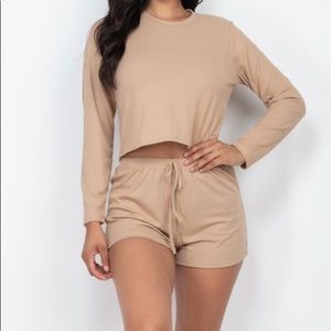 “Latte” two piece set